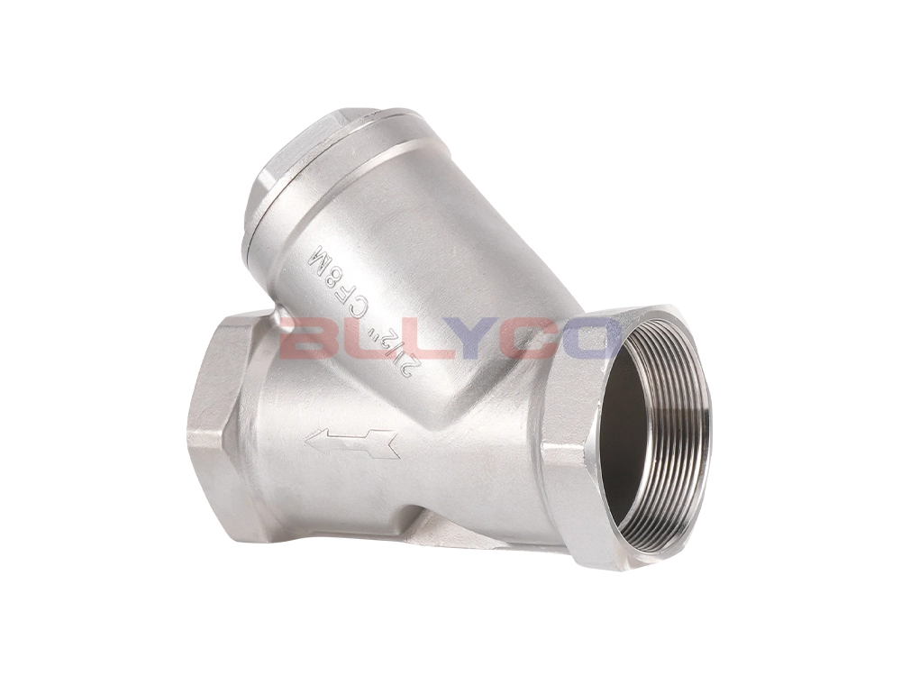 304不锈钢丝扣Y型过滤器 GL11W-16P